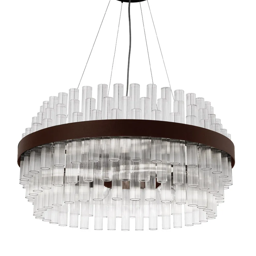 Moderner italienischer Luxus-Kronleuchter aus mundgeblasenem Glas - Maesta