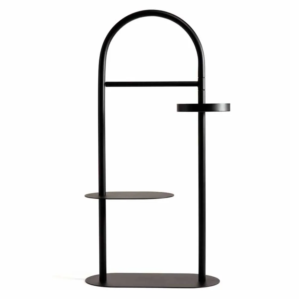 Moderner Parkservice aus lackiertem RAL-Stahl im Made in Italy-Design - Mirello