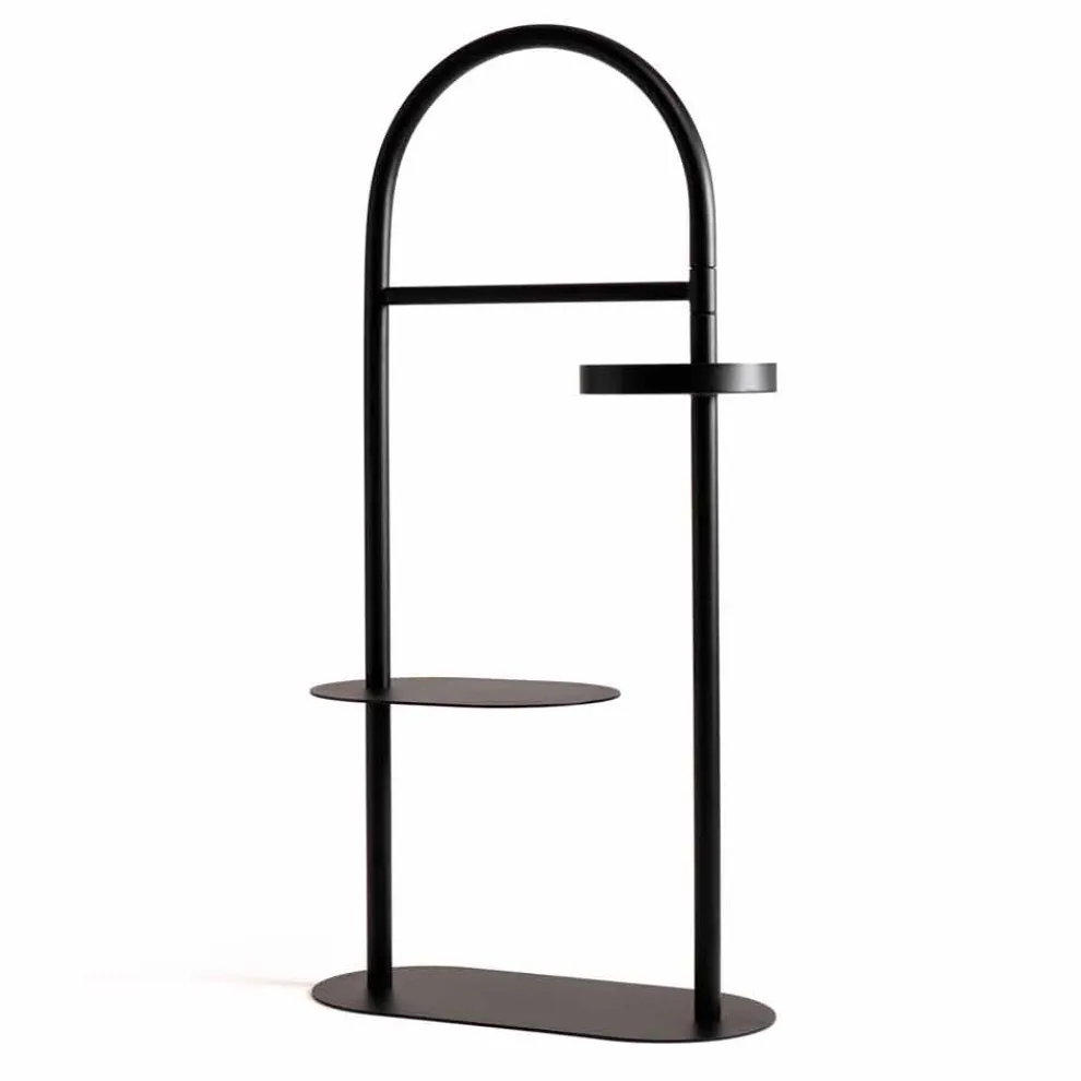 Moderner Parkservice aus lackiertem RAL-Stahl im Made in Italy-Design - Mirello