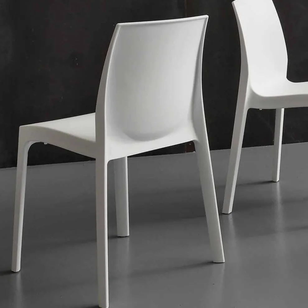 Moderner Stuhl aus Polypropylen Imperia
