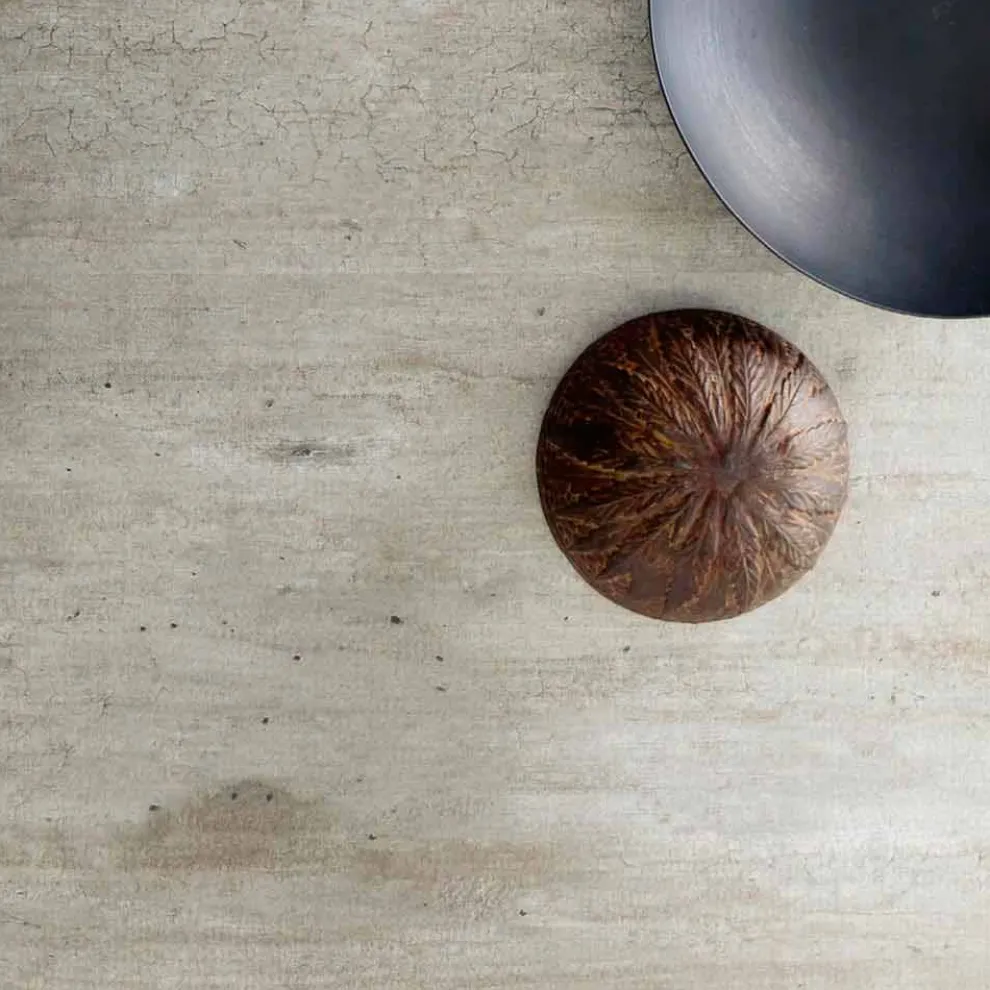 Moderner verwandelnder Couchtisch aus Holz und Metall Made in Italy - Gabri