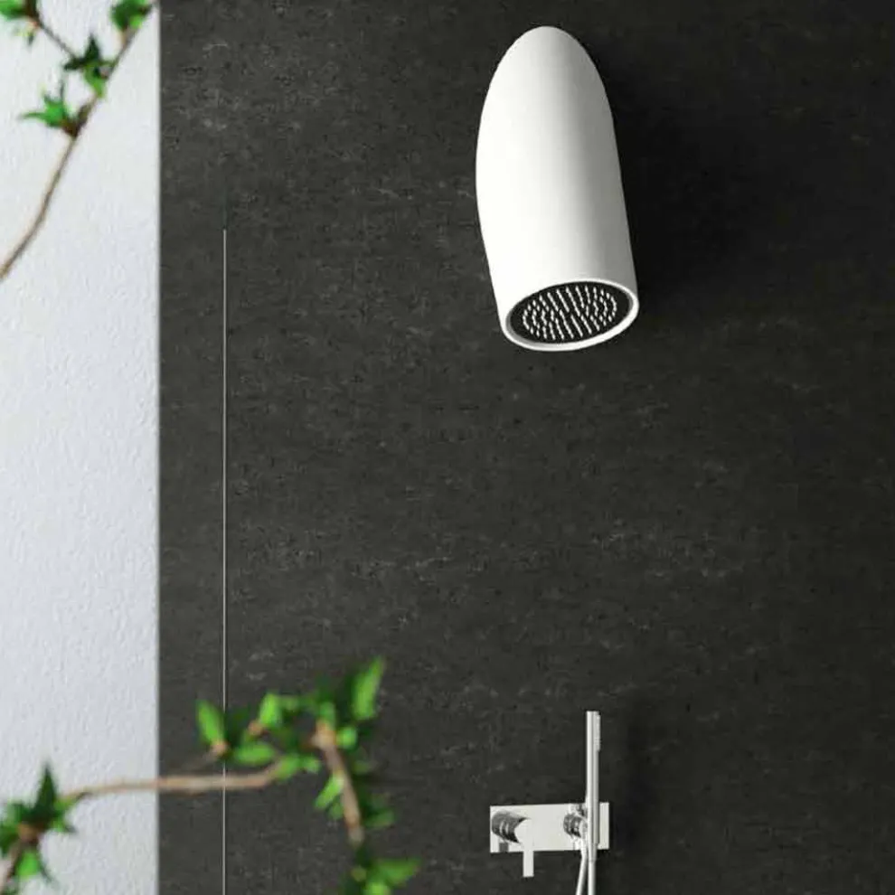 Moderner Wandmontierter Duchkopf aus Luxolid in Italien hergestellt, Rubano