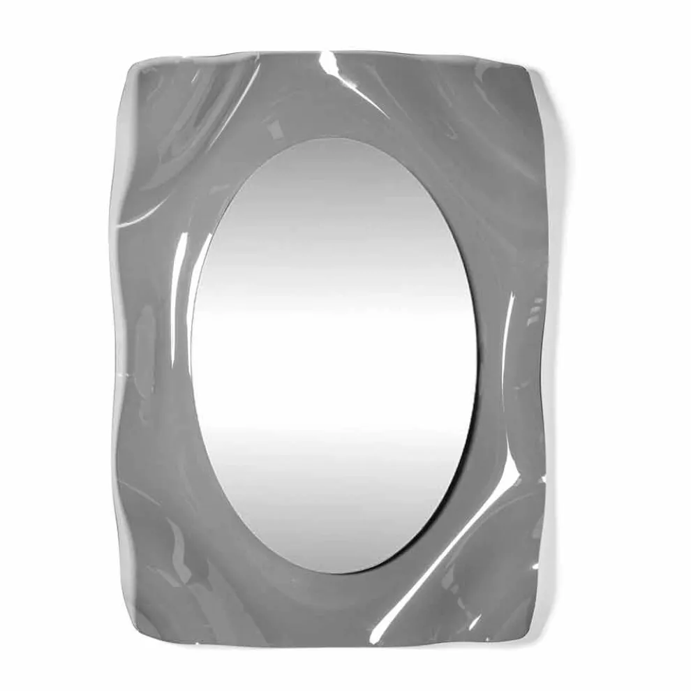 Moderner Wandspiegel der Diva geraucht, hergestellt in Italien