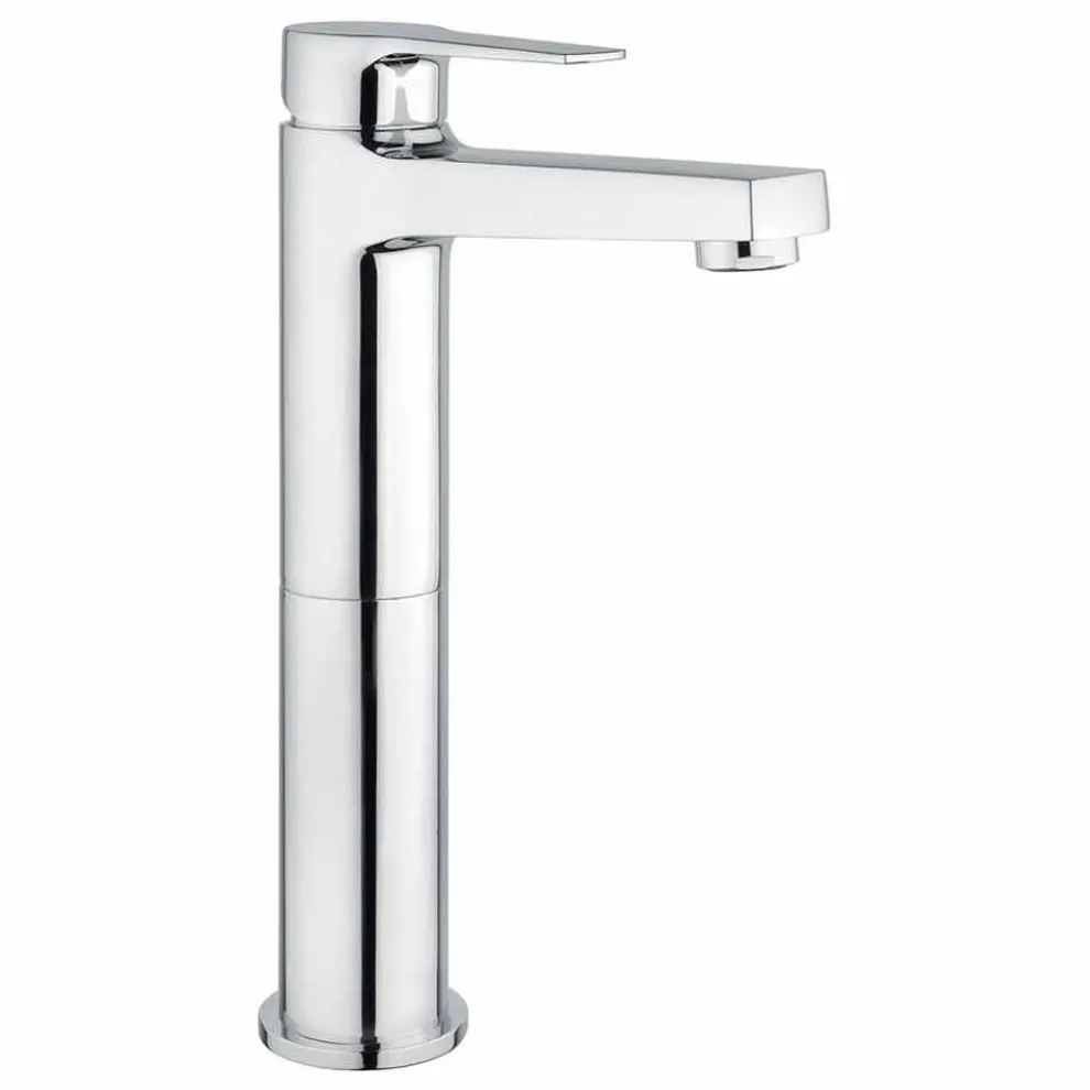 Moderner Waschtischmischer ohne Abfluss aus Messing Made in Italy - Sindra