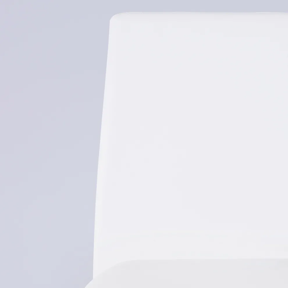 Moderner Wohnzimmerstuhl aus Öko-Leder und Metall, hergestellt in Italien – Reka