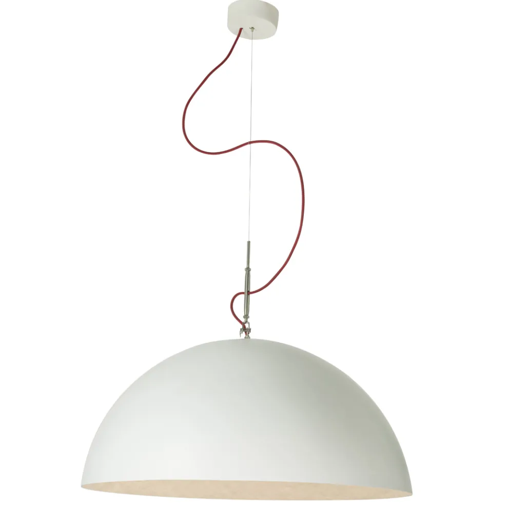 Moderner zweifarbiger Kronleuchter In-es.artdesign Mezza Luna in Nebulite