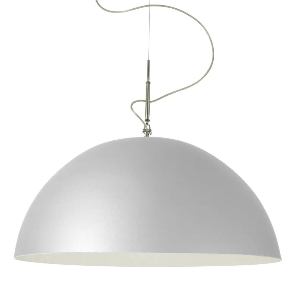 Moderner zweifarbiger Kronleuchter In-es.artdesign Mezza Luna in Nebulite