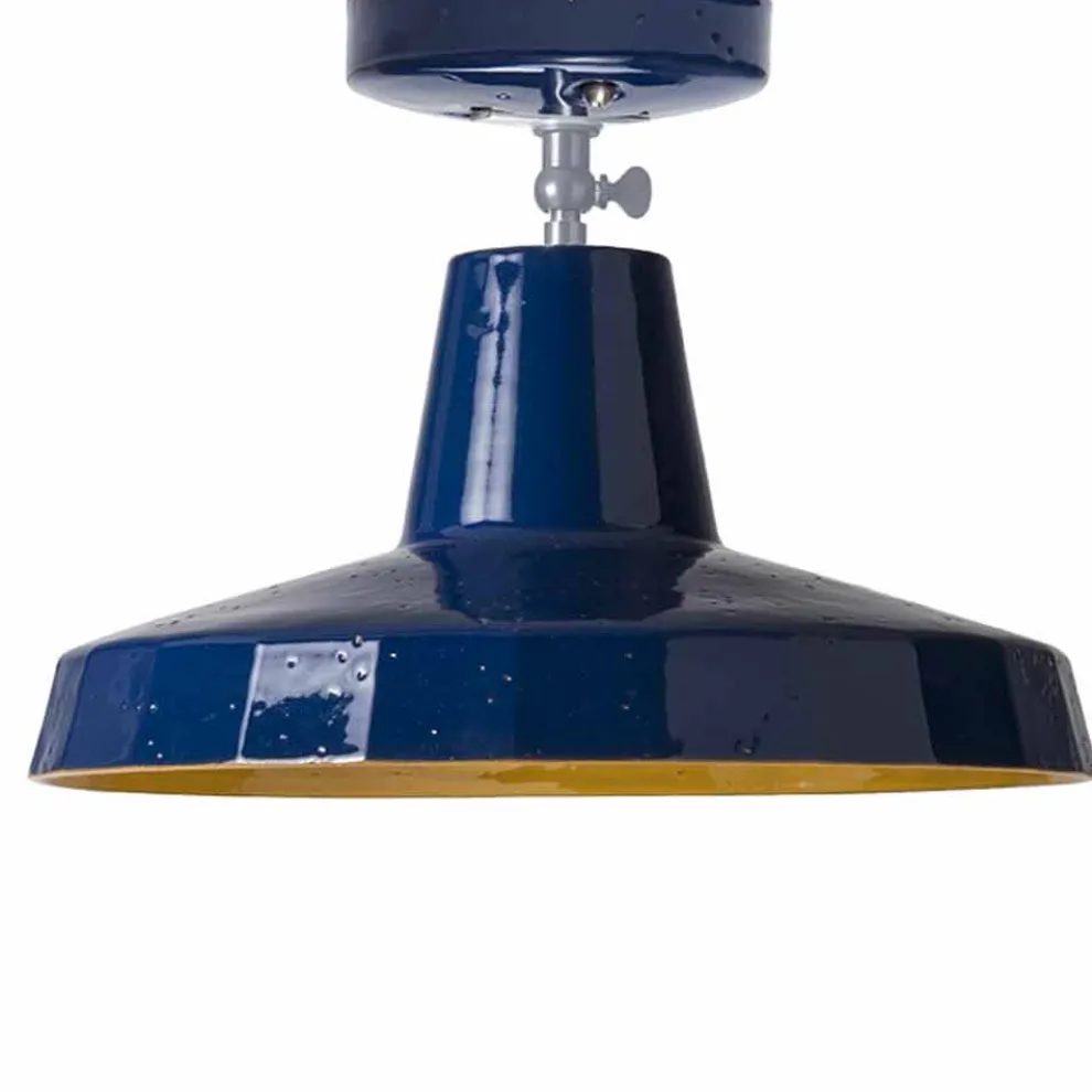 Modernes Design Deckenleuchte Platte Ø420 Rossi - Toscot