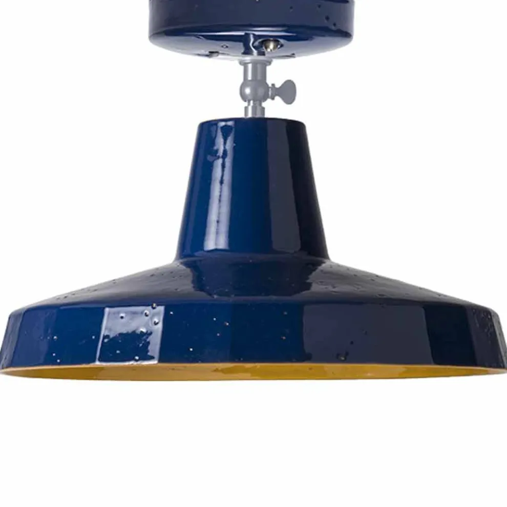 Modernes Design Deckenleuchte Platte Ø300 Rossi - Toscot