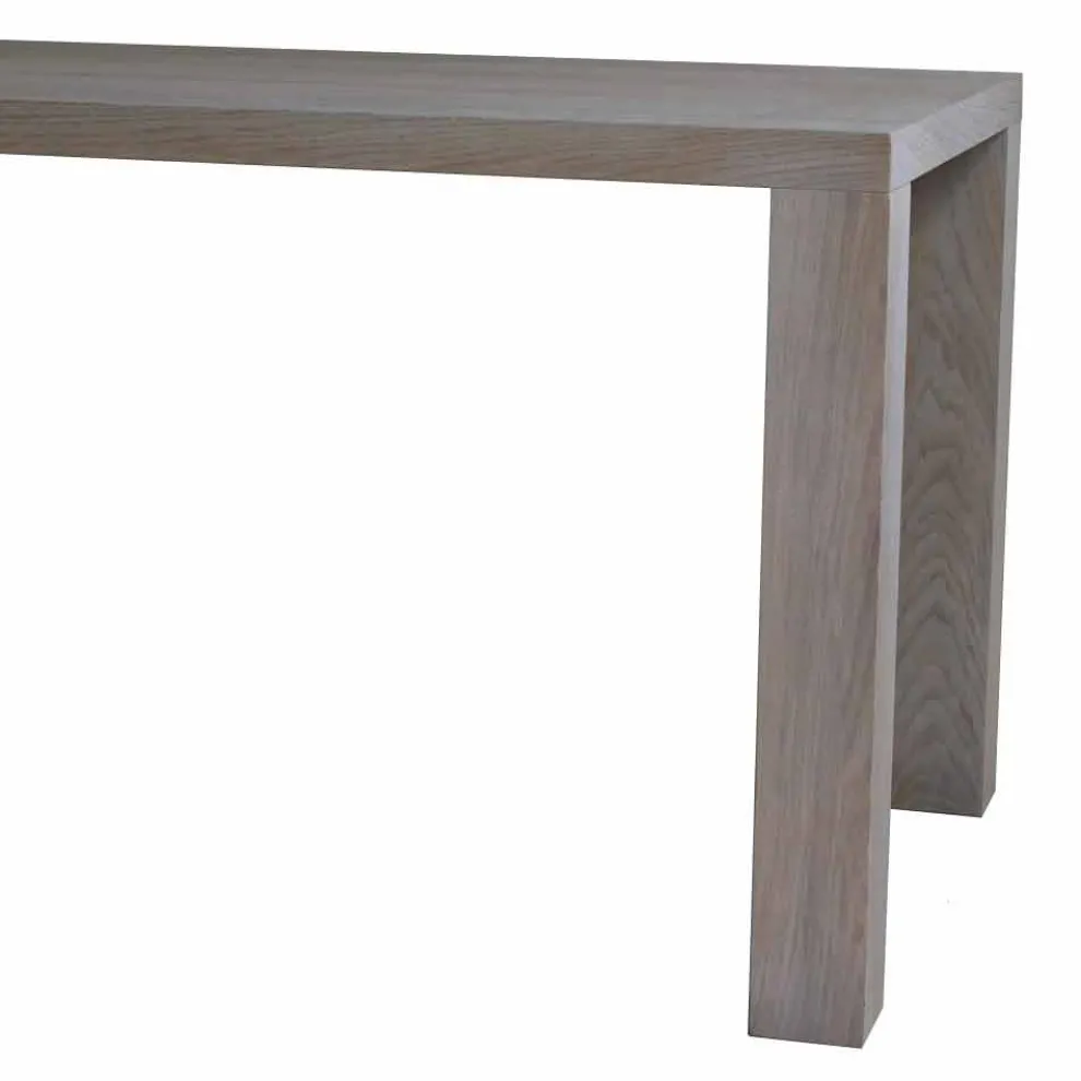 Modernes Design Esstisch in Eiche massiv, L160xP90cm, Loran