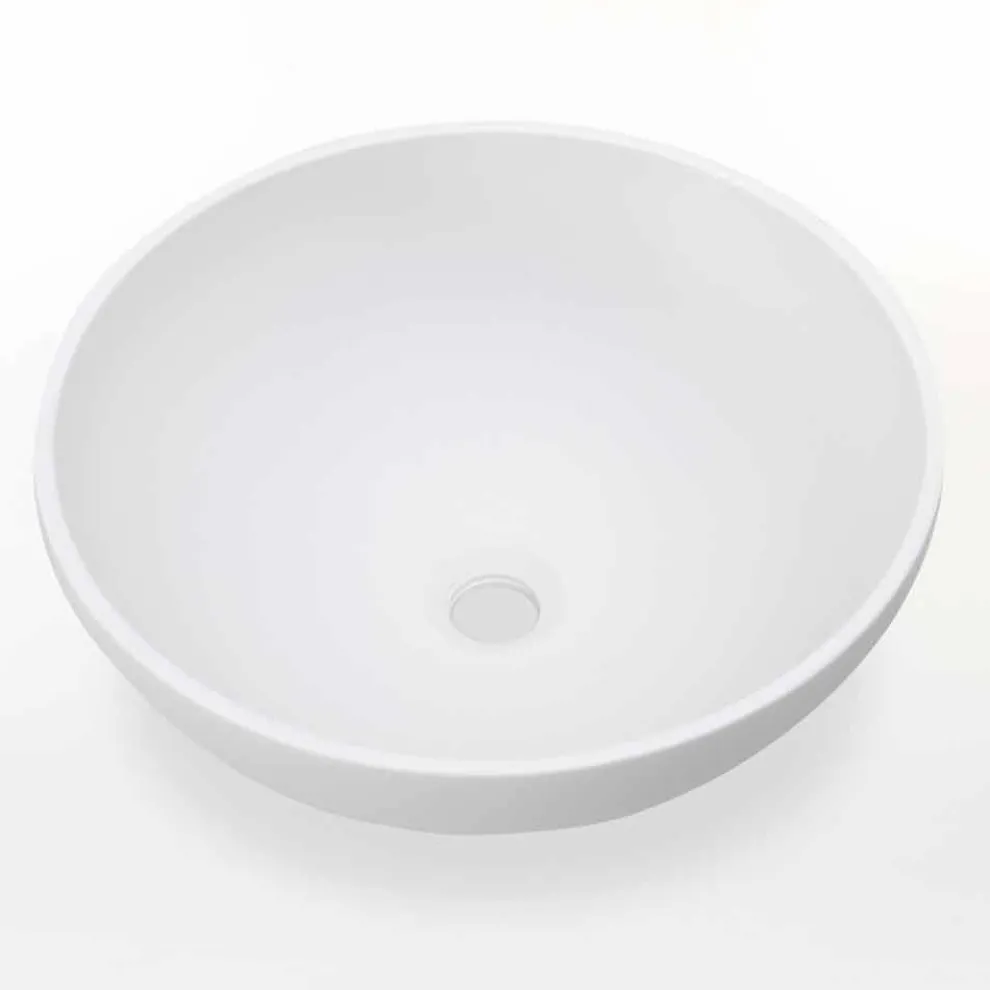 Modernes Design Harz Aufsatzwaschbecken Made in Italy - Cavan