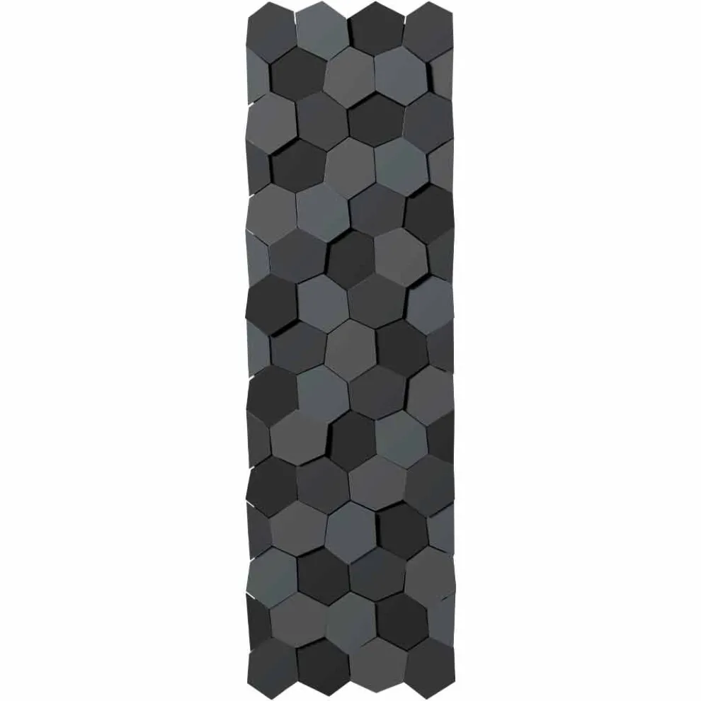 Modernes Design Kühler in Stahl Vertikales Design 834 Watt - Honig