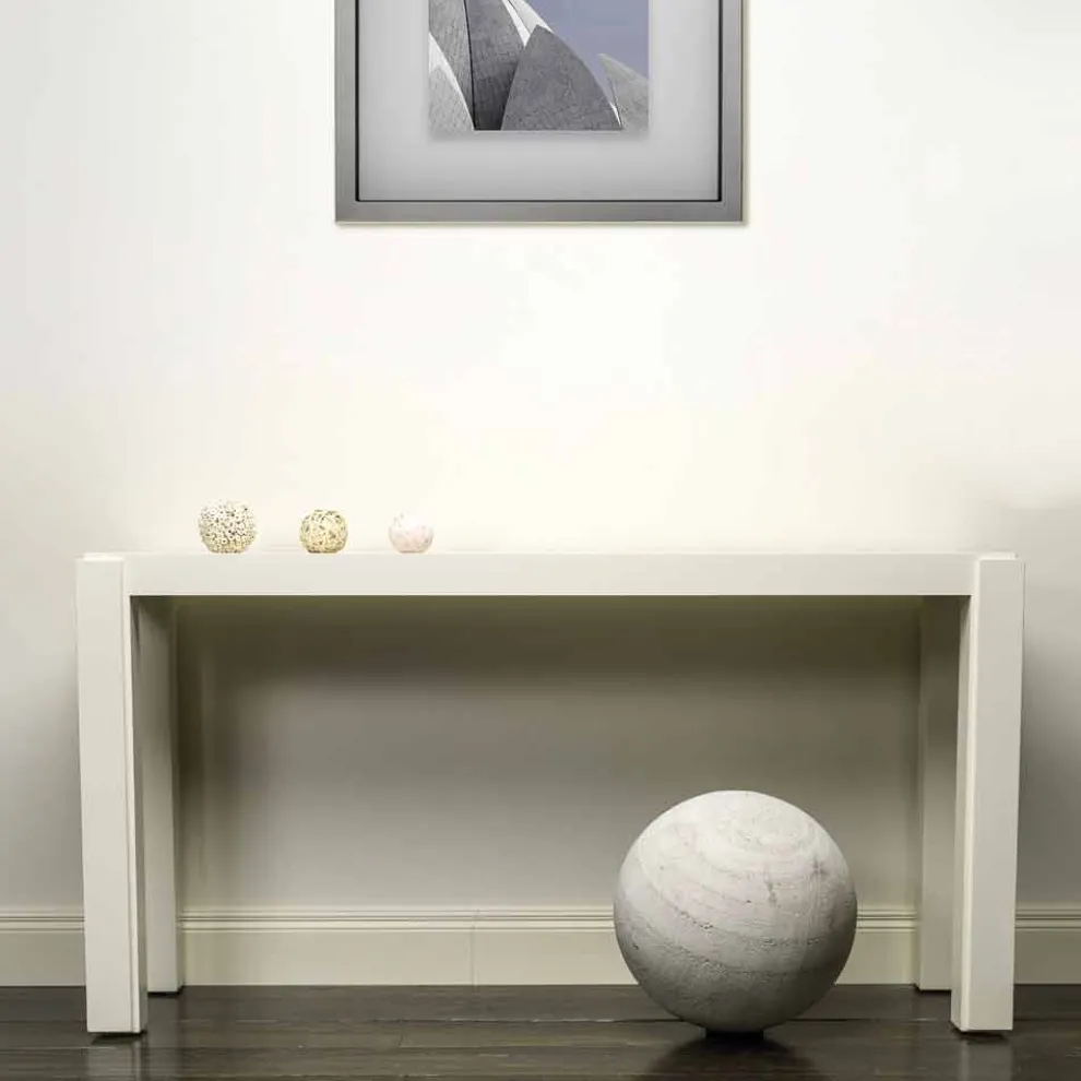 Modernes Design Konsole aus lackiertem Holz 150x78x40 cm Felicity