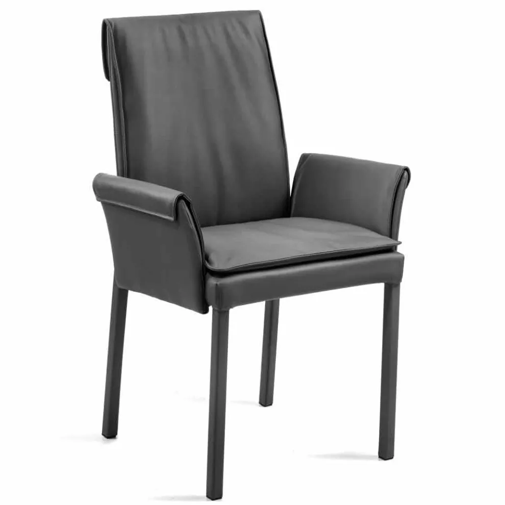 Modernes Design Sessel Design auf Kunstleder Bessie XL, made in Italy