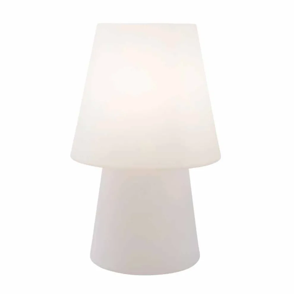 Modernes Design Steh- oder Tischleuchte für drinnen oder draußen - Fungostar