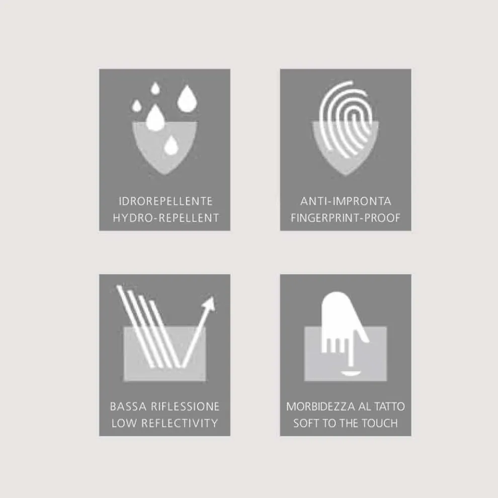 Modernes Design 2-türiger Spiegel, LED-Beleuchtung, Carol