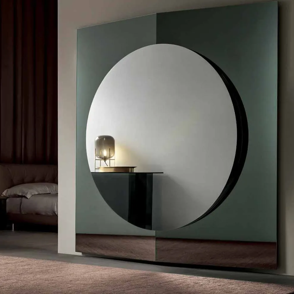 Modernes Design Wandspiegel bestehend aus 3 Paneelen Made in Italy - Bristol