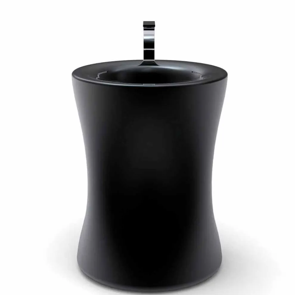 Modernes freistehendes Standwaschbecken, hergestellt in Italien, Syrakus