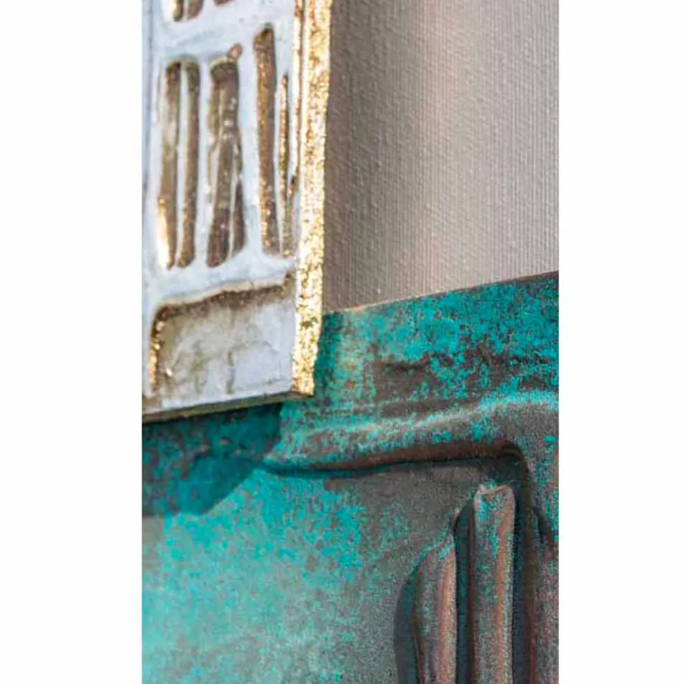 Modernes Gemälde Made in Italy mit 8 Elementen Andrew