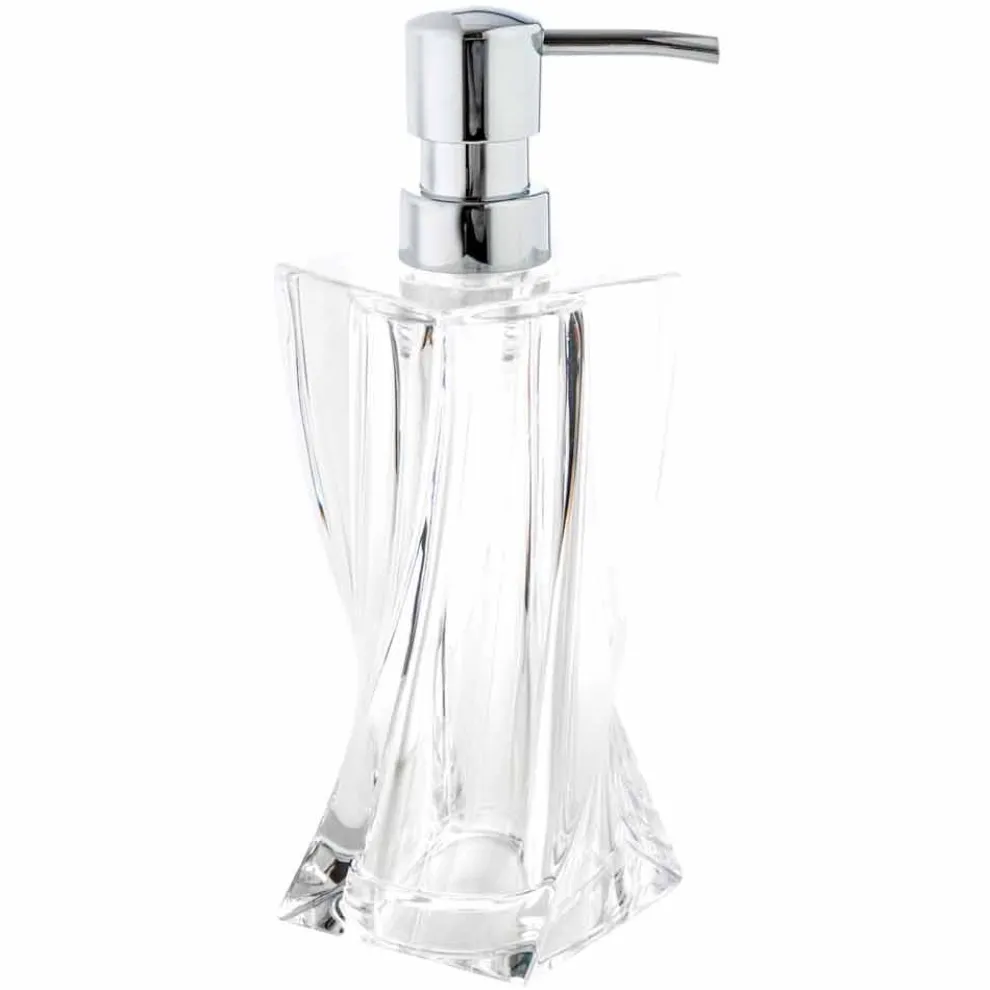 Modernes Set für Badspender, Glas, Seifenhalter Torraca