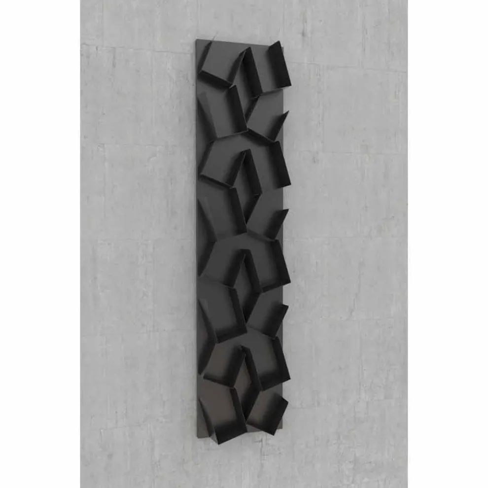 Modilierbare Bücherregal Kaos 1 Modul L=50 Mabele, aus lackiertes Metall