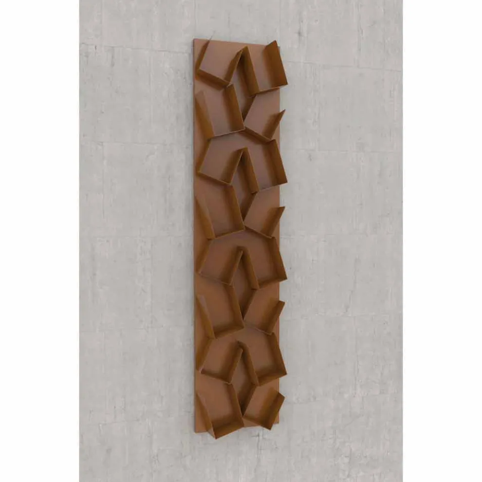 Modilierbare Bücherregal Kaos 1 Modul L=50 Mabele, aus lackiertes Metall