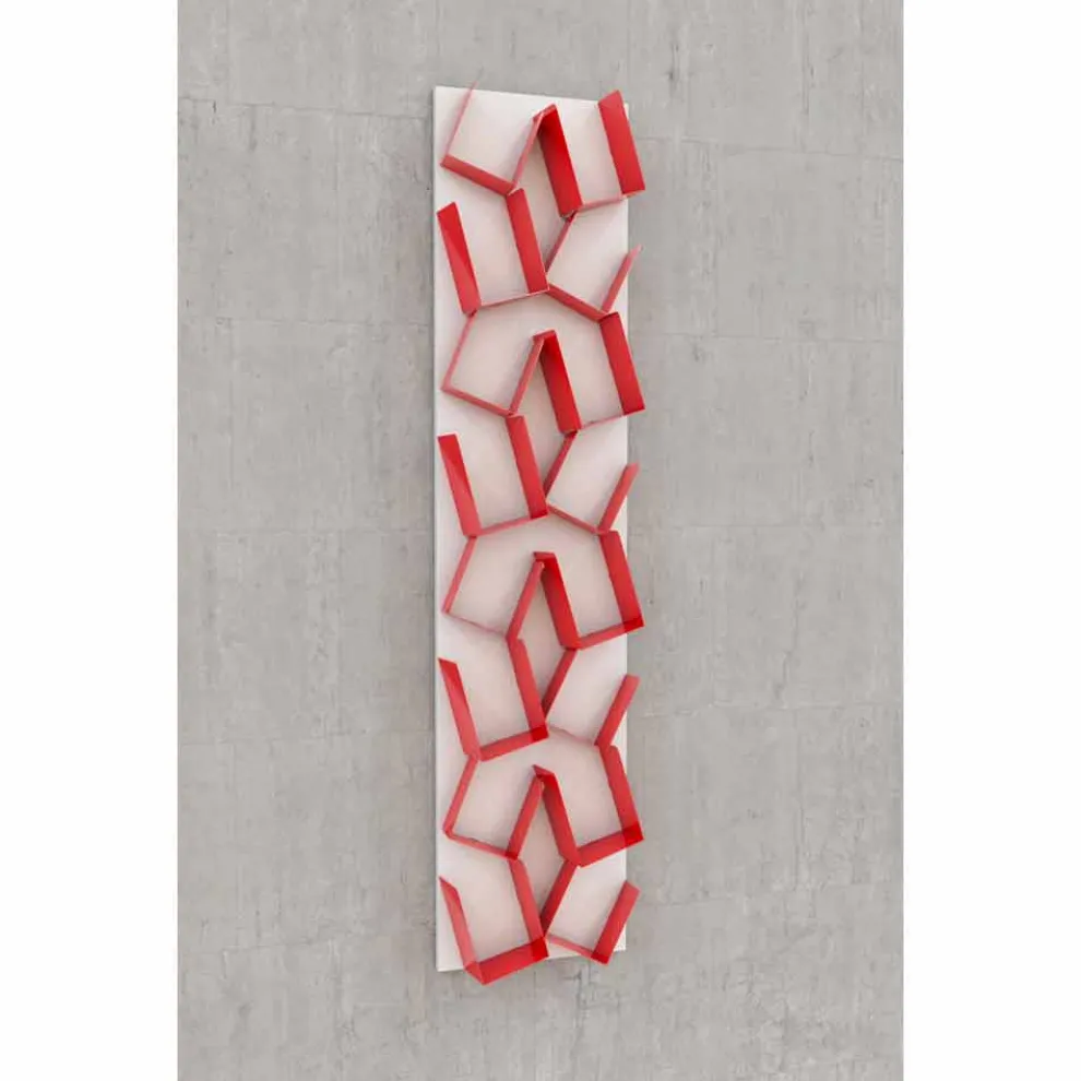 Modilierbare Bücherregal Kaos 1 Modul L=50 Mabele, aus lackiertes Metall