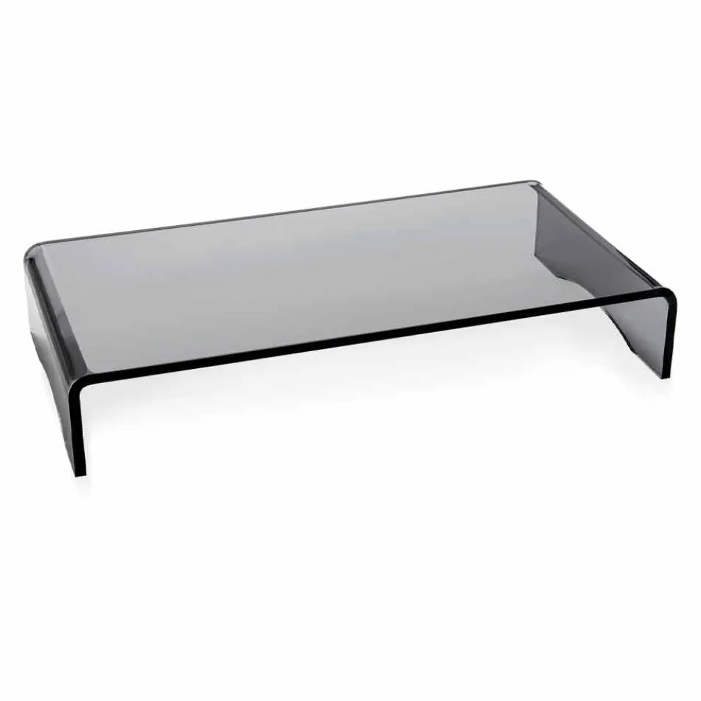 Monitorständer in transparentem oder geräuchertem Plexiglas Italienisches Design - Nerd