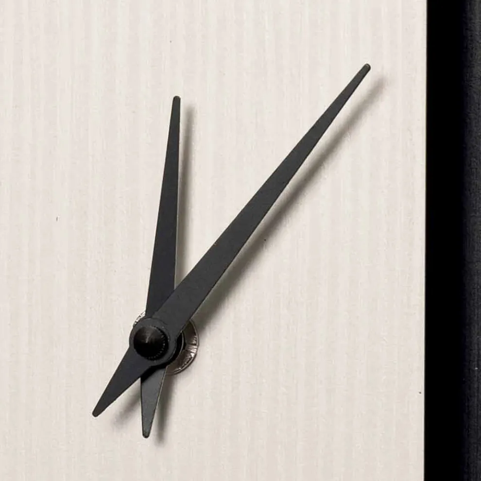 Holzwanduhr mit dreidimensionalen Dekorationen Made in Italy - Forrest