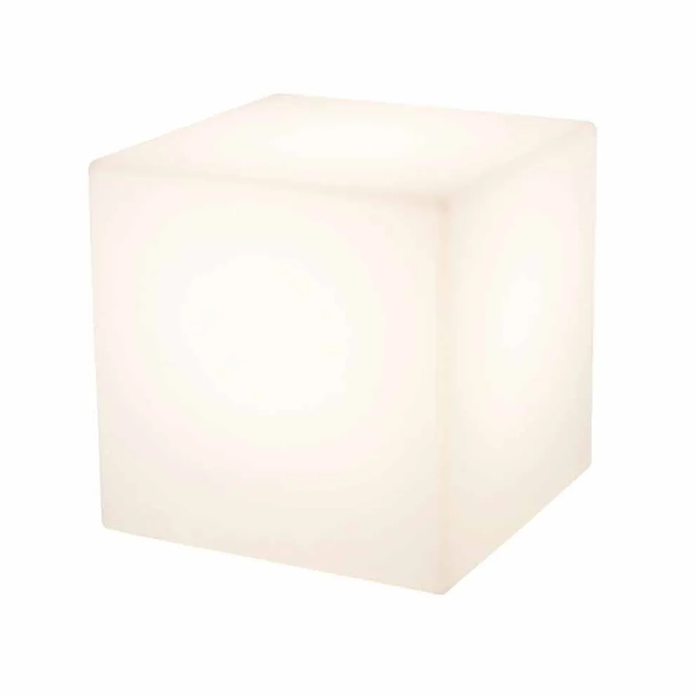 Leuchtender Couchtisch für draußen oder drinnen mit LED-, Solar- oder E27-Attack - Dadostar