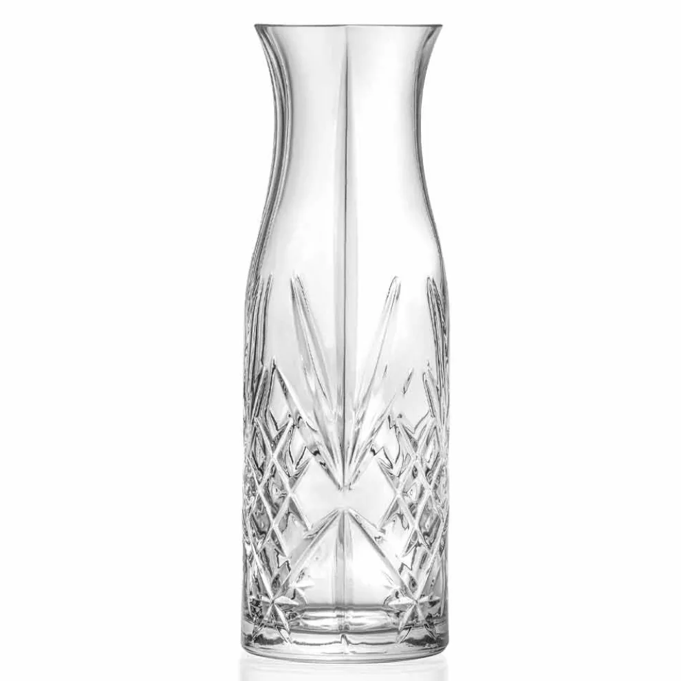 Vintage Design Eco Kristall Wasser oder Weinkrug 4 Stück - Cantabile