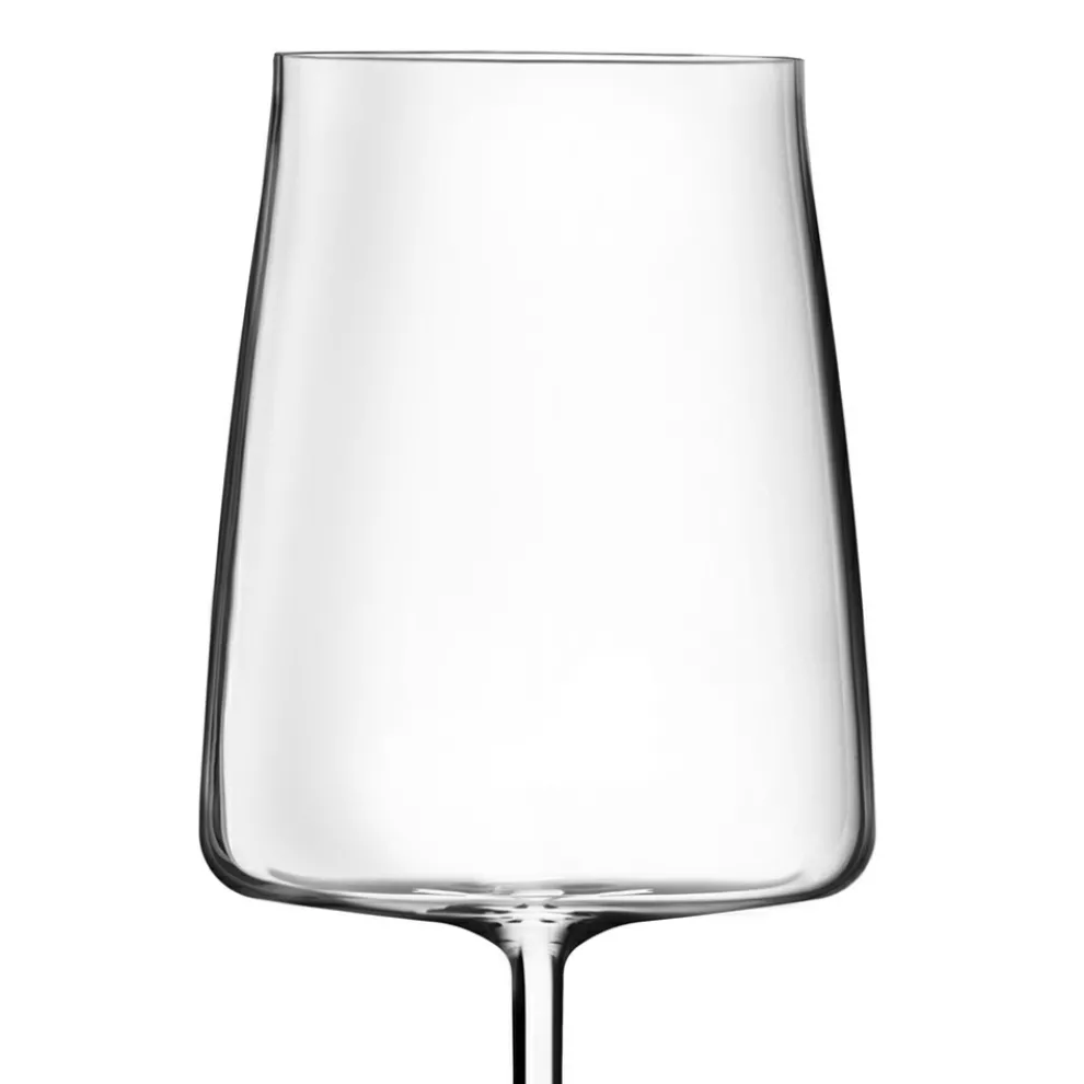 Italienisches Minimal-Öko-Kristallpokal-Set 12-teilig - Primordio