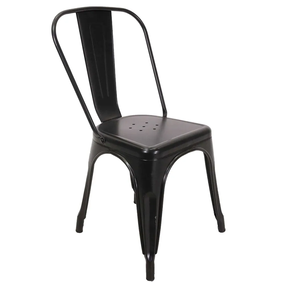 Innen- und Außenstuhl aus Eisen in verschiedenen Farben - Schreibwaren