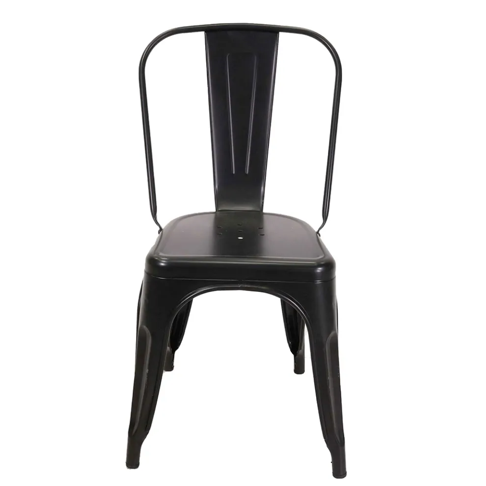 Innen- und Außenstuhl aus Eisen in verschiedenen Farben - Schreibwaren