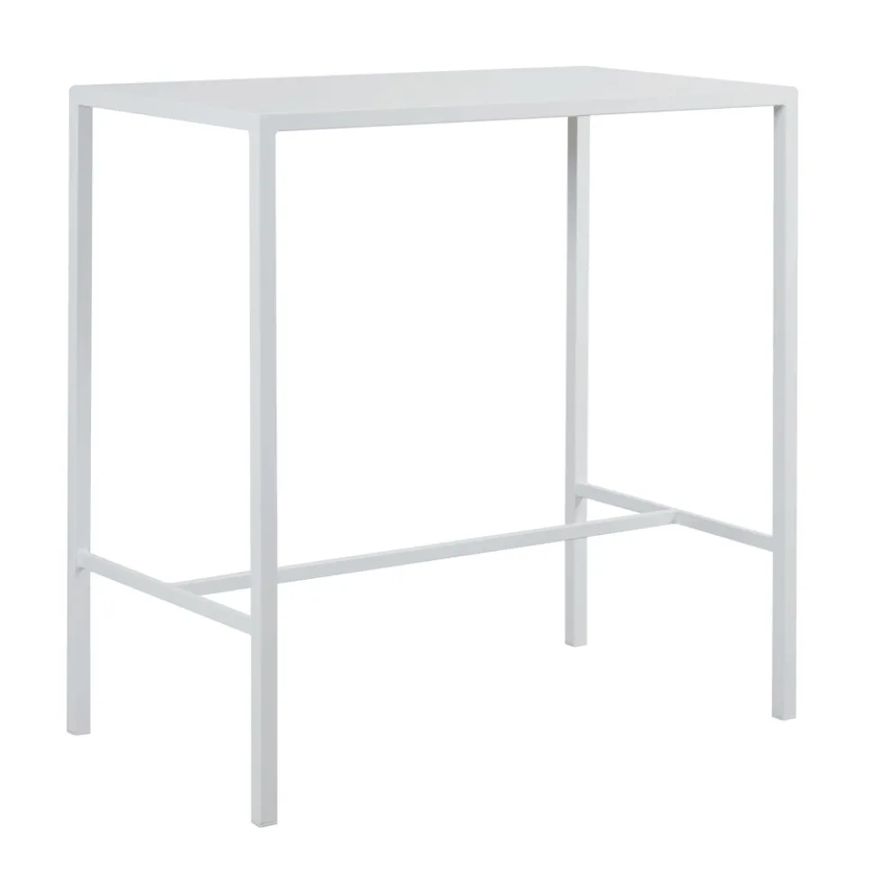 Garten-Hochtisch aus verzinktem Stahl Made in Italy - Vesna