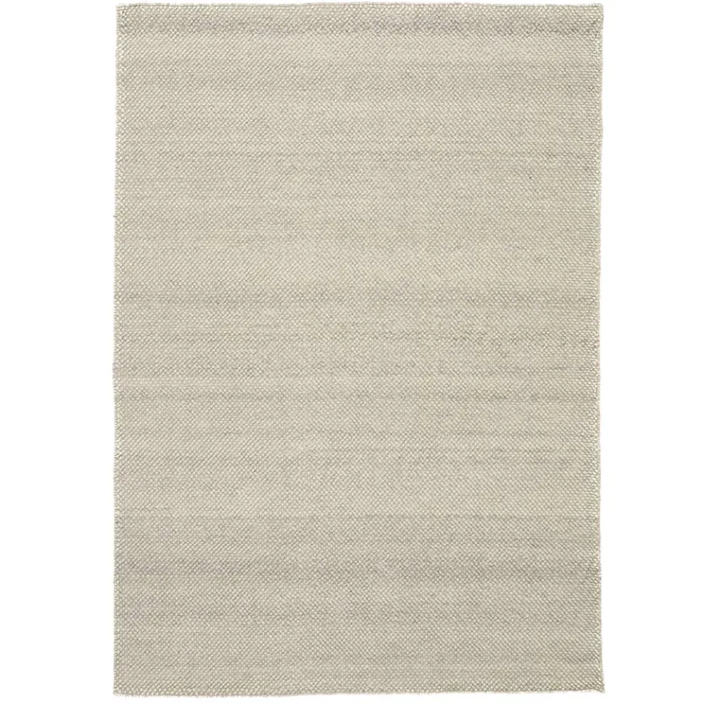 Moderner handgewebter Wohnzimmerteppich aus Polyester und Baumwolle - Soledad