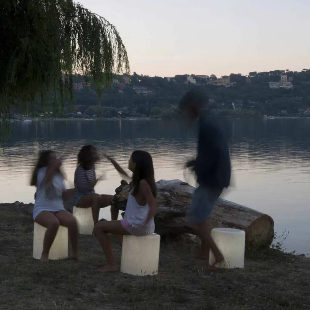 Nebulite Außenleuchte In-es.artdesign Bin F Nebula Out Boden