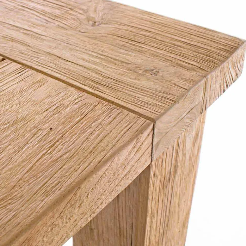 Gartentisch in Design Teakholz, 8 Homemotion Sitze - Hunter