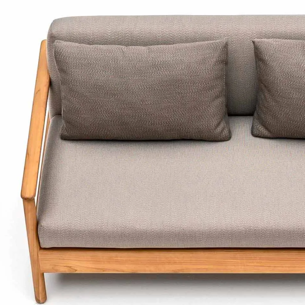 Modernes Outdoor-Sofa mit Kissen gepolstert Varaschin Bali