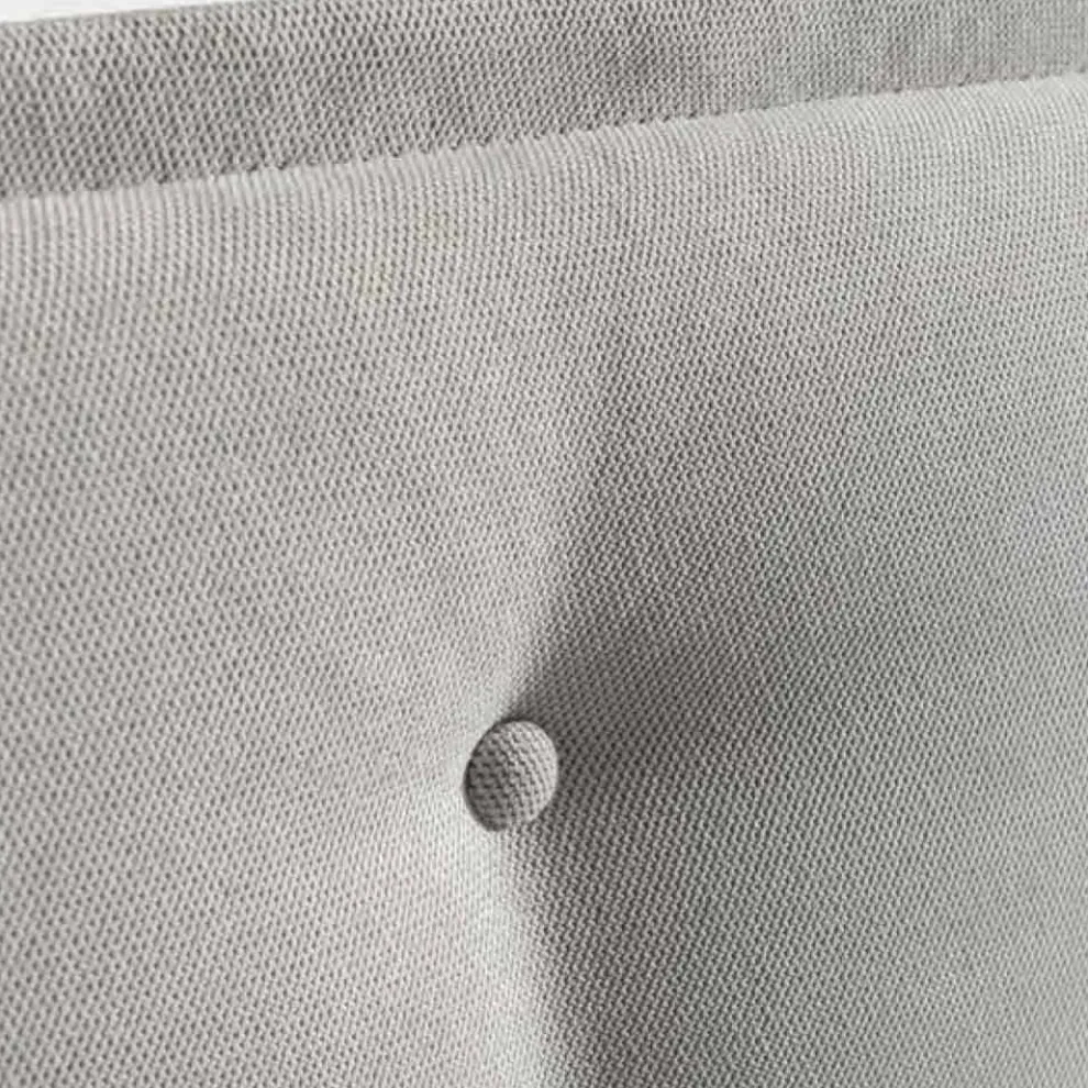 Doppelbett 160x190 aus Stoff mit Kopfteil mit Knöpfen Made in Italy - Dreams