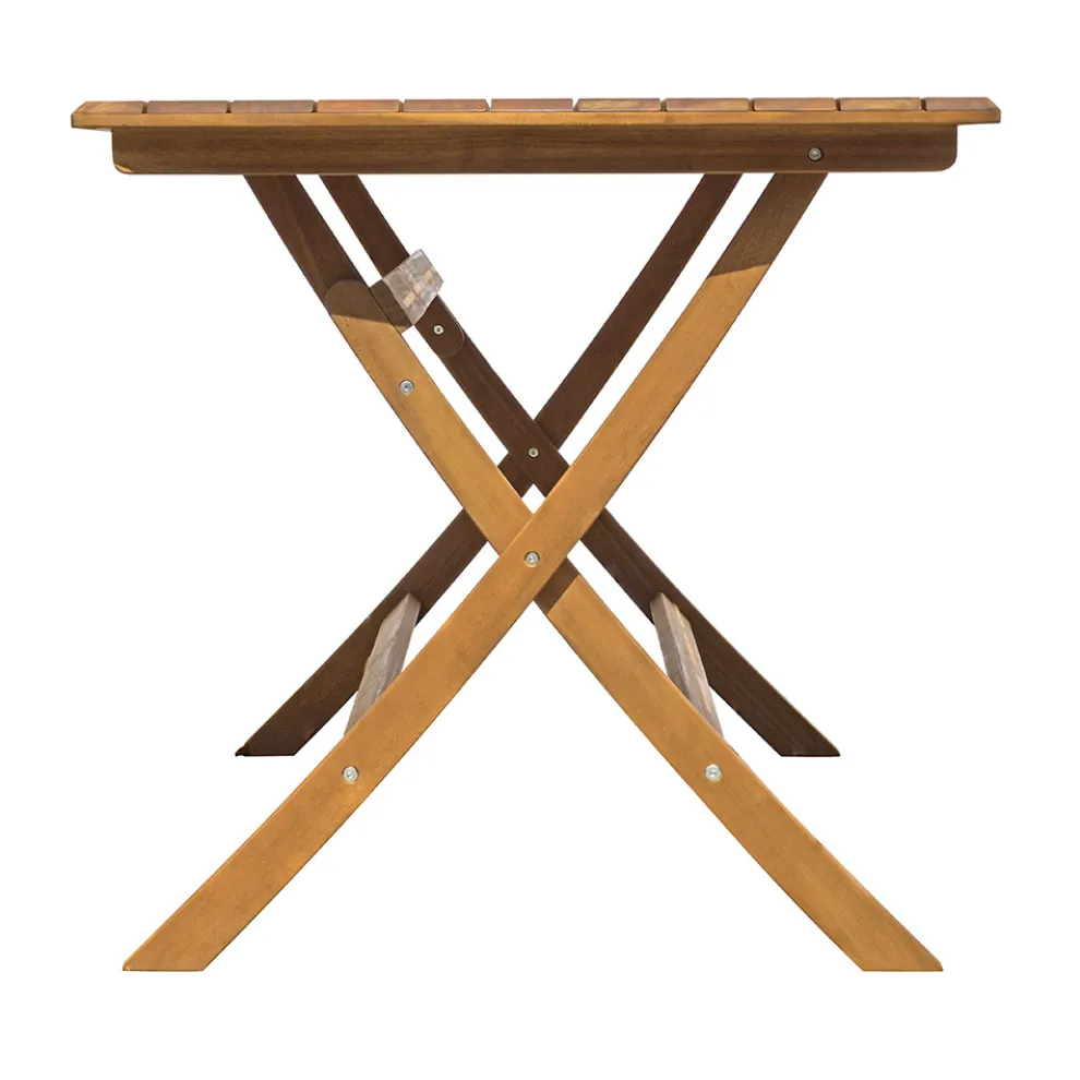 Rechteckiger Gartentisch aus Akazienholz - Sunset