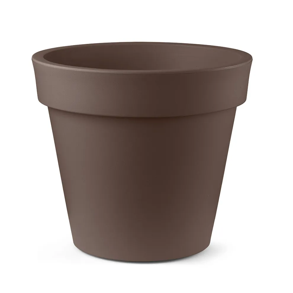 Große Außenvase aus Polyethylen, 4 Größen, Made in Italy - Emporium