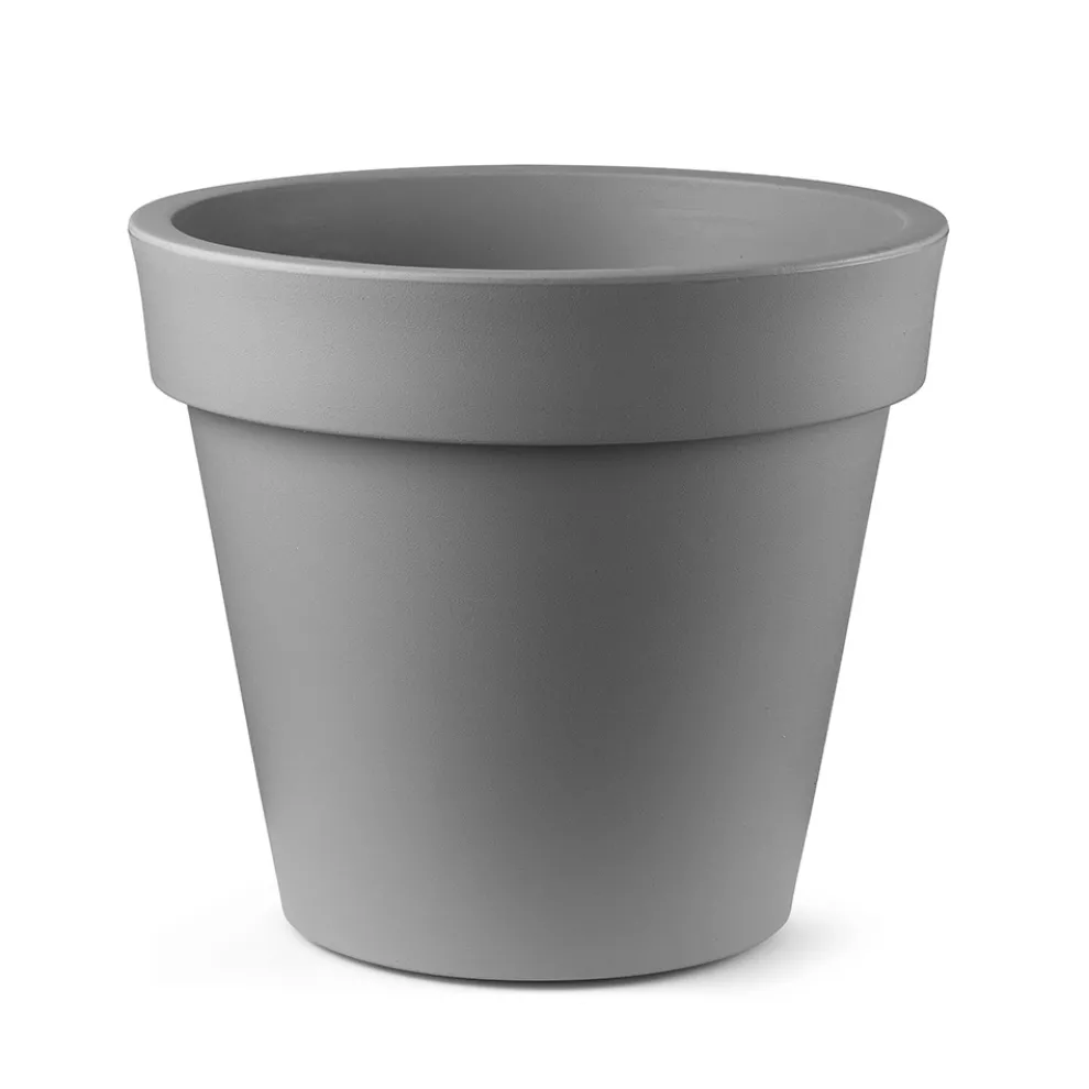 Große Außenvase aus Polyethylen, 4 Größen, Made in Italy - Emporium