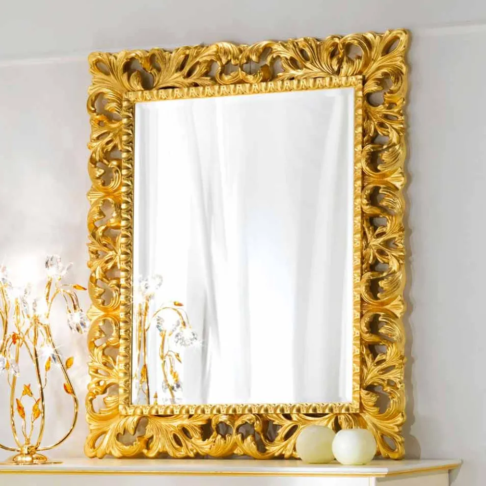 Ives Wandspiegel im klassischen Design, 100x120 cm