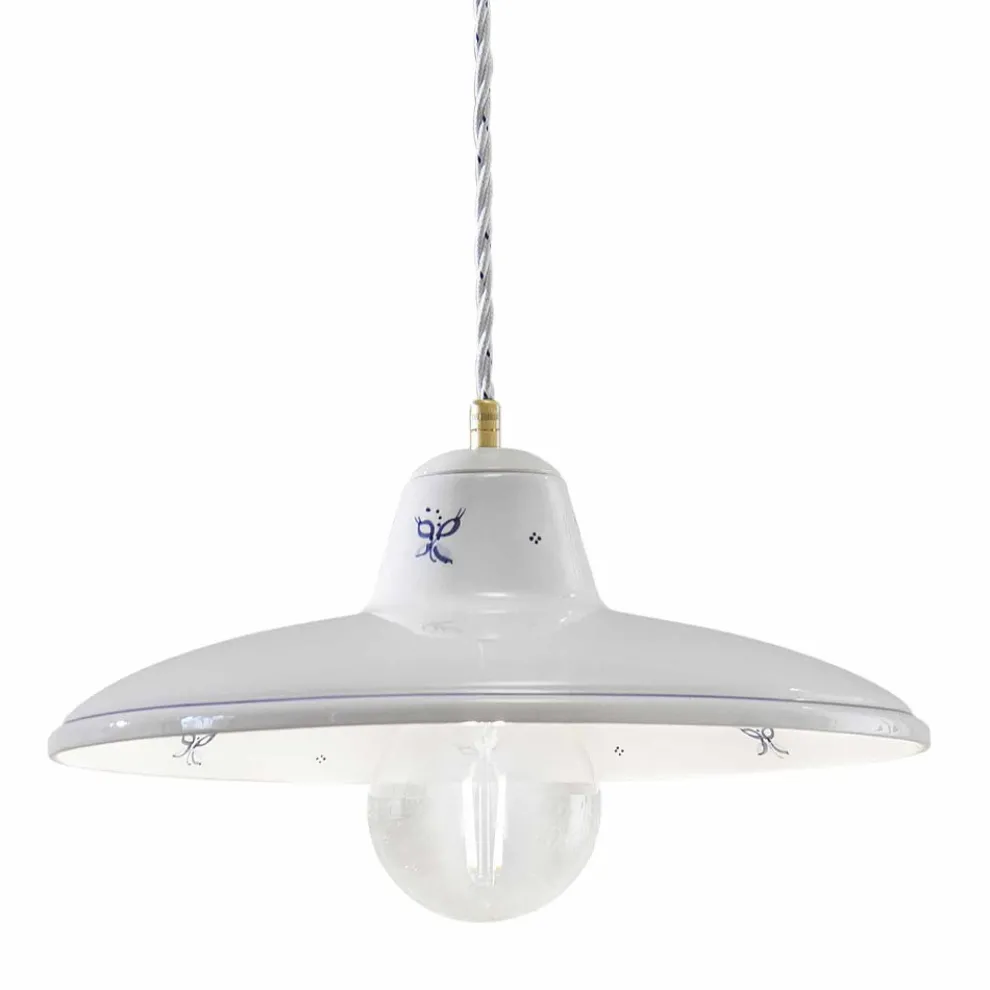 Pendelleuchte aus handwerklicher Keramik Vintage Handdekorationen - Como