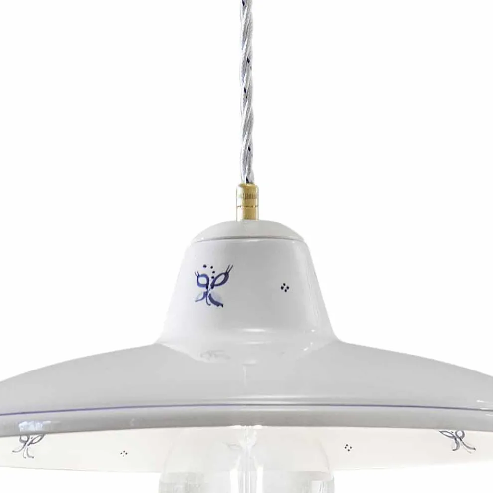 Pendelleuchte aus handwerklicher Keramik Vintage Handdekorationen - Como