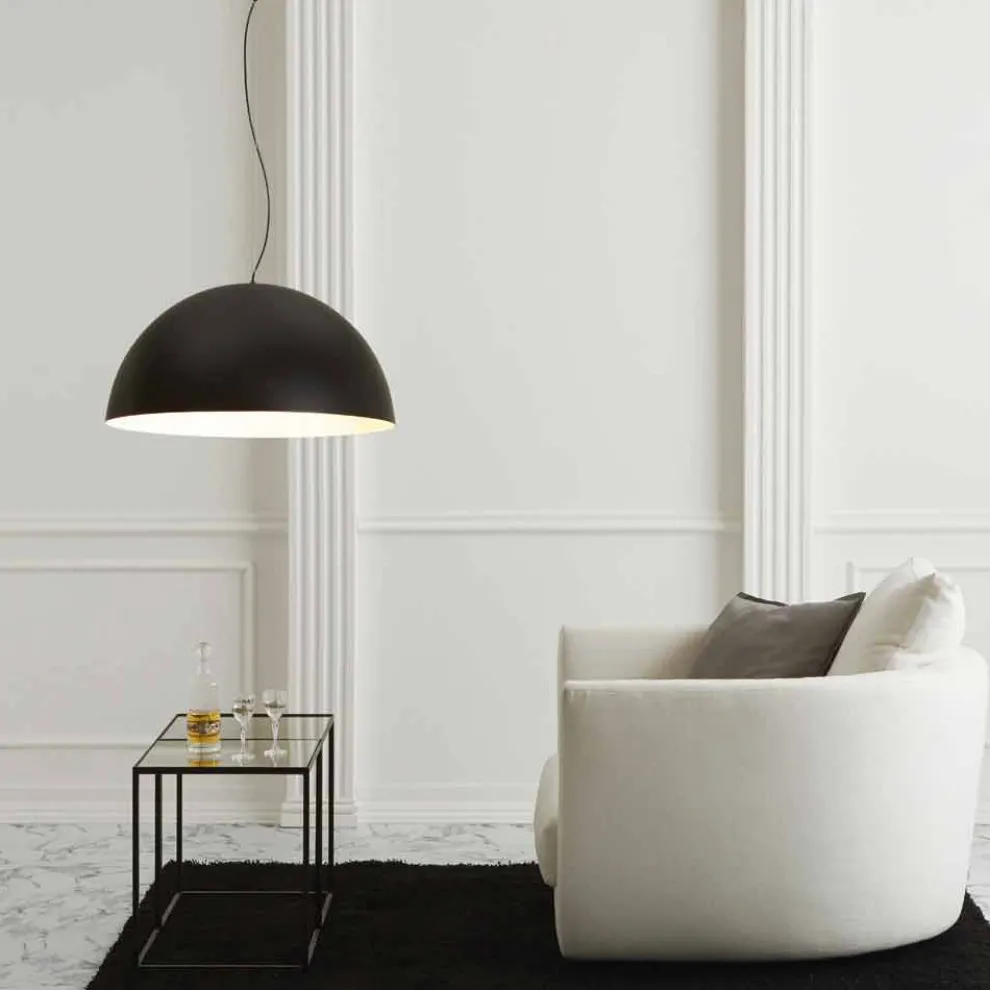 Pendelleuchte Bicolor Stahl 40x H20x L.cavo100cm, Luce