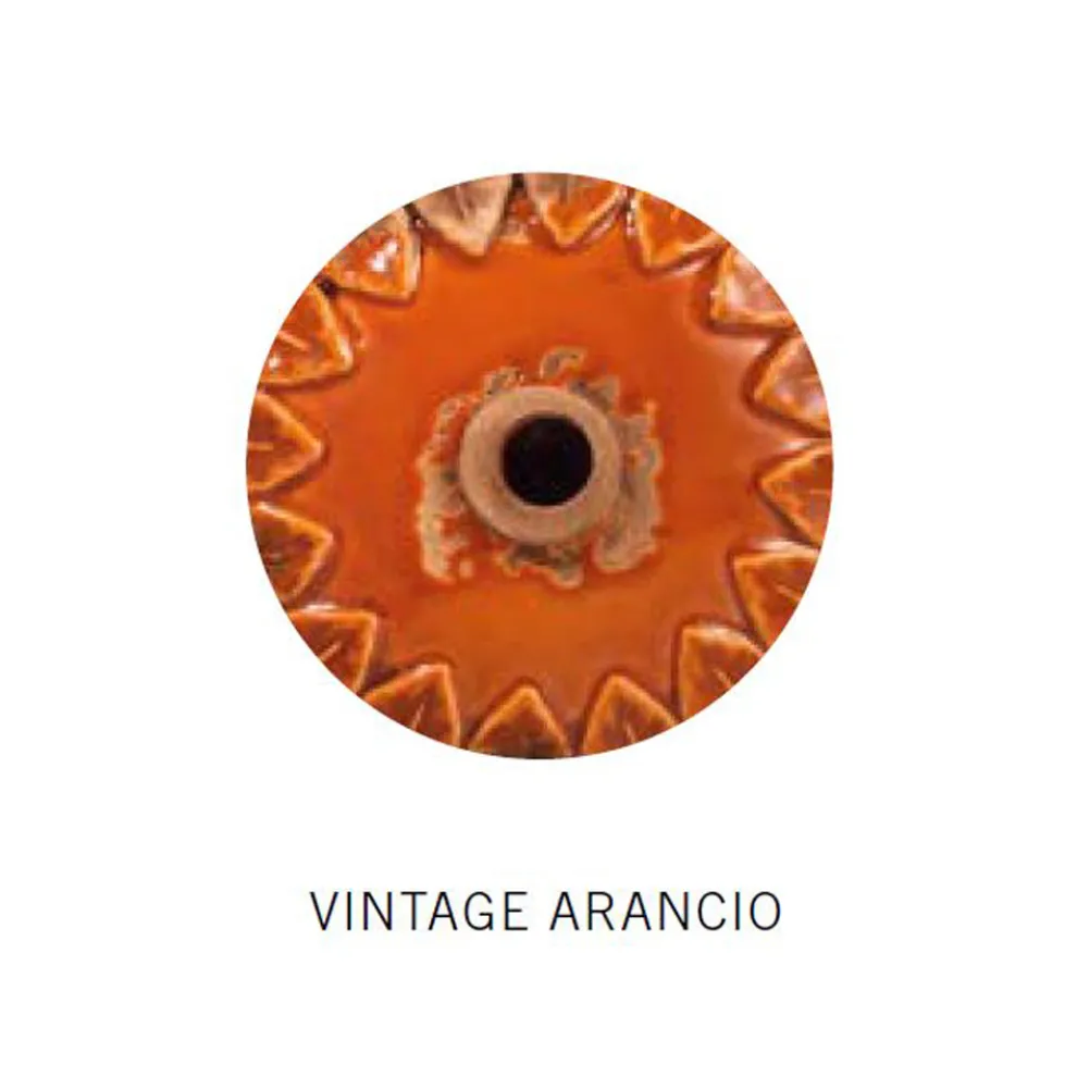 Pendelleuchte im Industriedesign aus Eisen, Glas und Keramik - Urban