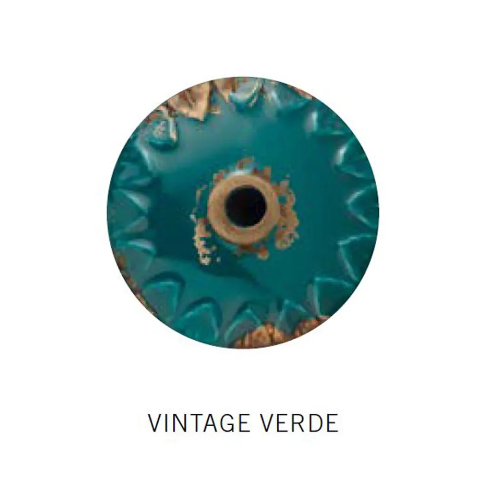 Pendelleuchte im Industriedesign aus Eisen, Glas und Keramik - Urban