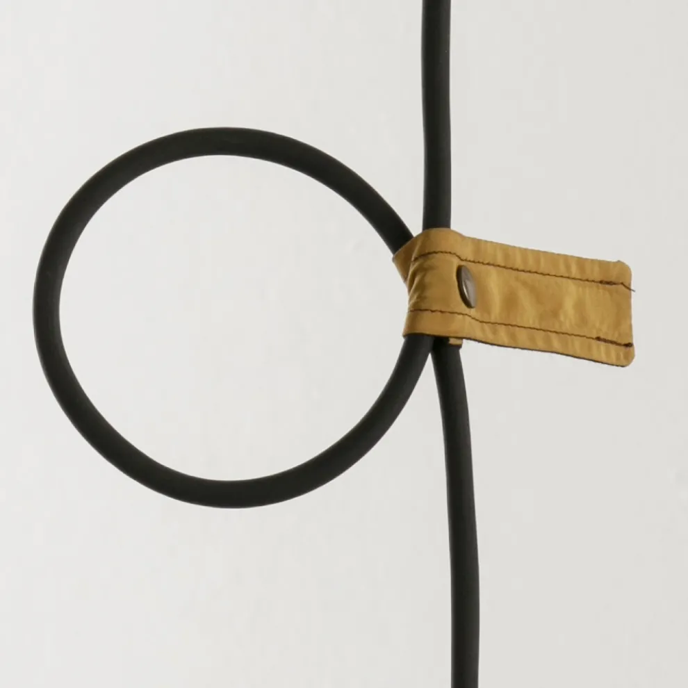 Pendelleuchte mit Lampenschirm aus Polyester Made in Italy - Toscot Junction